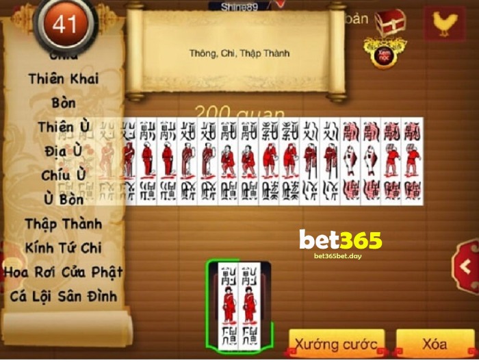 Game bài Tam Cúc